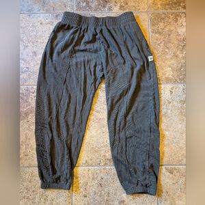 Brown YoungLa Script Joggers